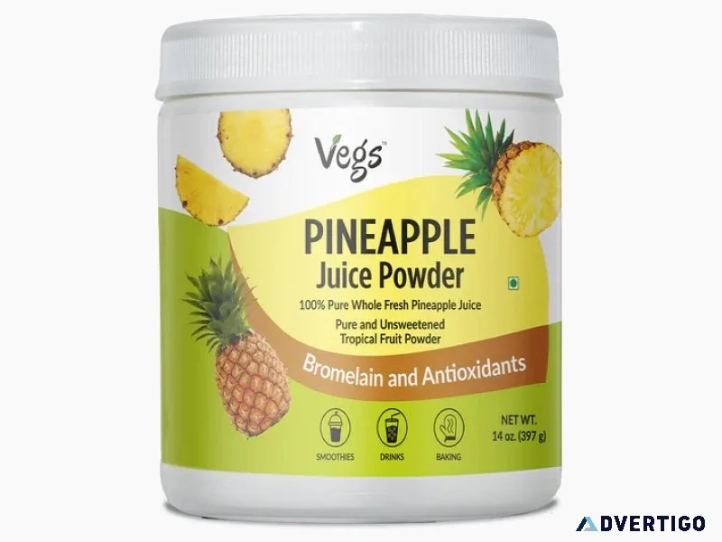 Pineapple juice powder