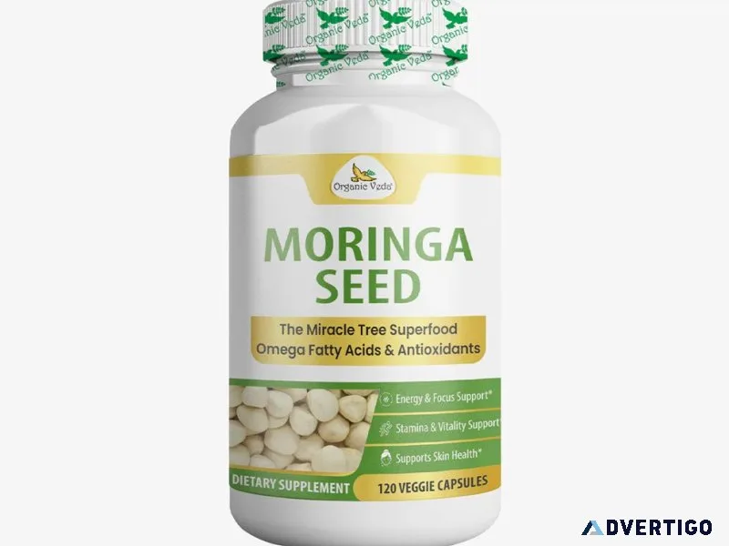 Moringa seed capsules