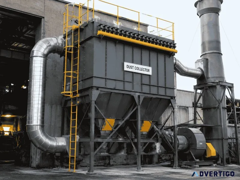High performance dust collector for foundry
