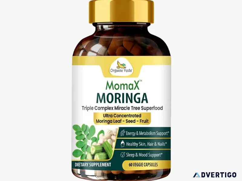 Momax moringa leaf capsules