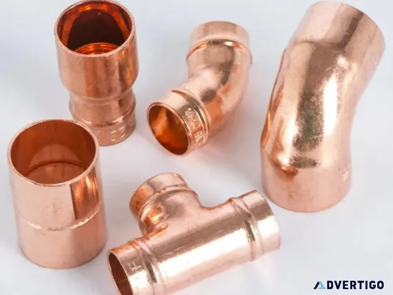 Copper fittings in india offering premium quality products