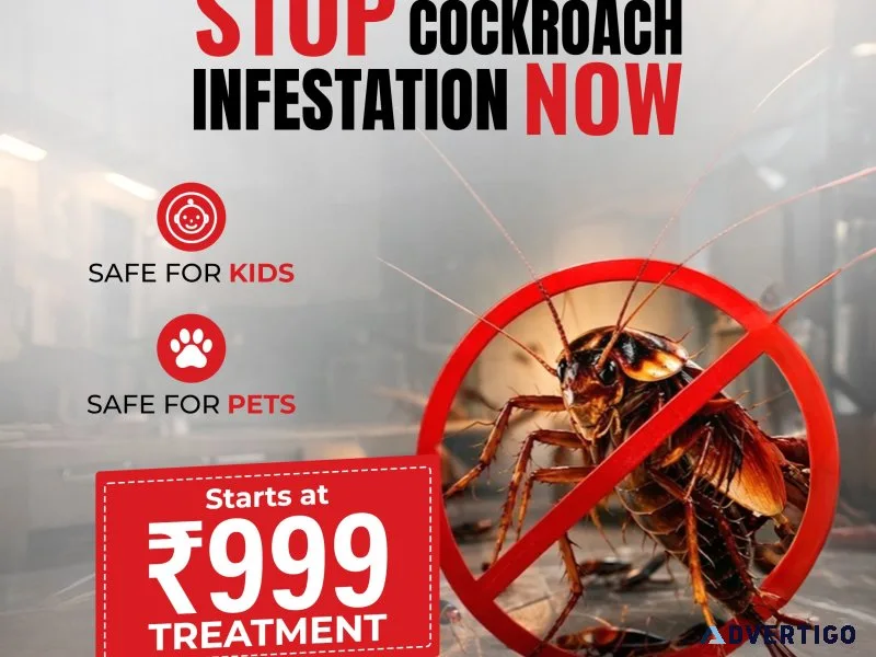 Best cockroach control services in hyderabad