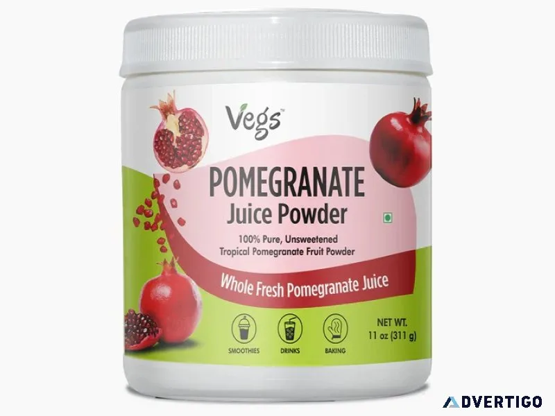 Pomegranate juice powder