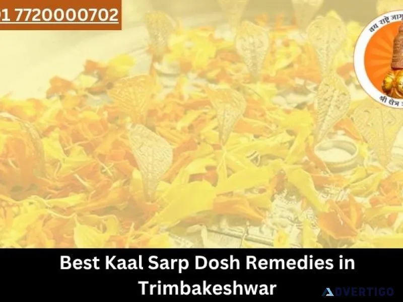 Best kaal sarp dosh remedies in trimbakeshwar