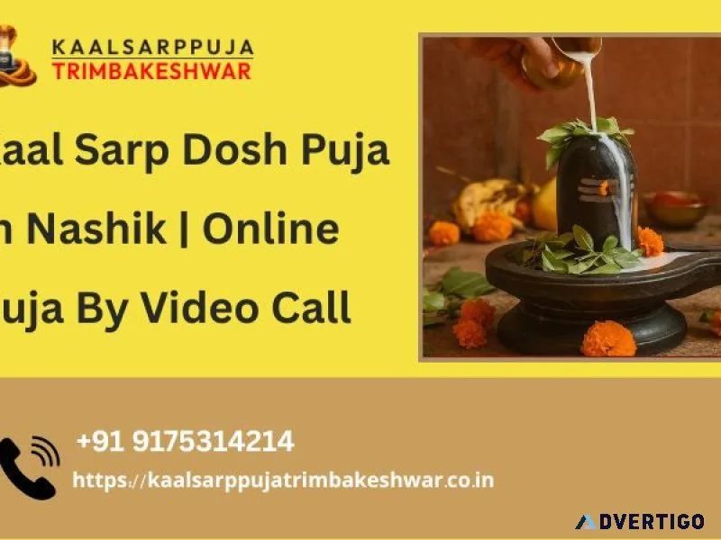 Kaal sarp dosh puja in nashik online puja by video call