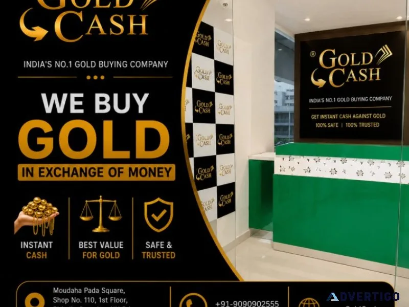 Gold jewelry buyer in raipur gold cash limited