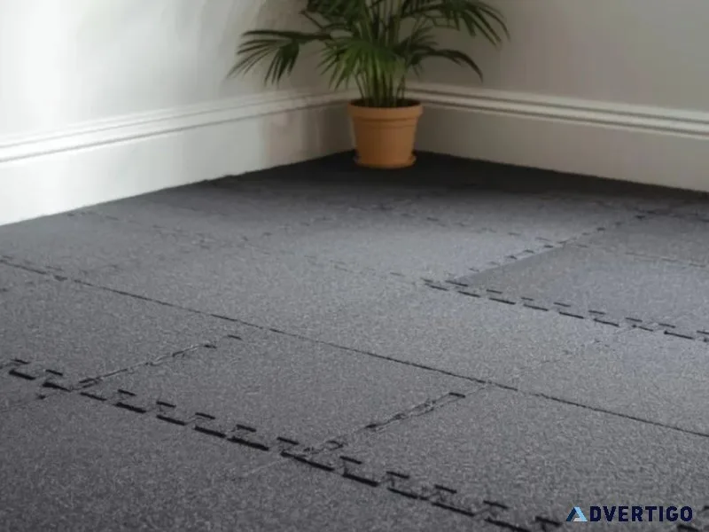 Rubber flooring