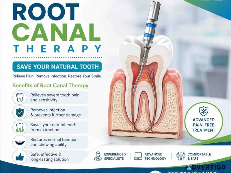Get rid of tooth pain with expert root canal therapy