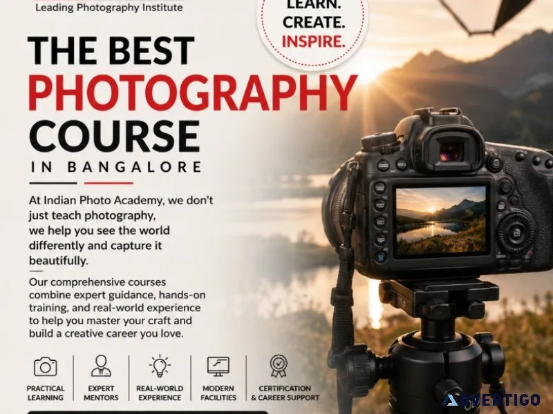 Best photography course in bangalore ipa