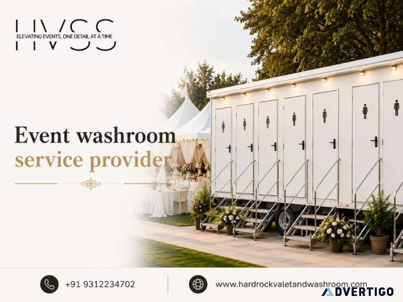 Event washroom service provider hardrock delhi experts