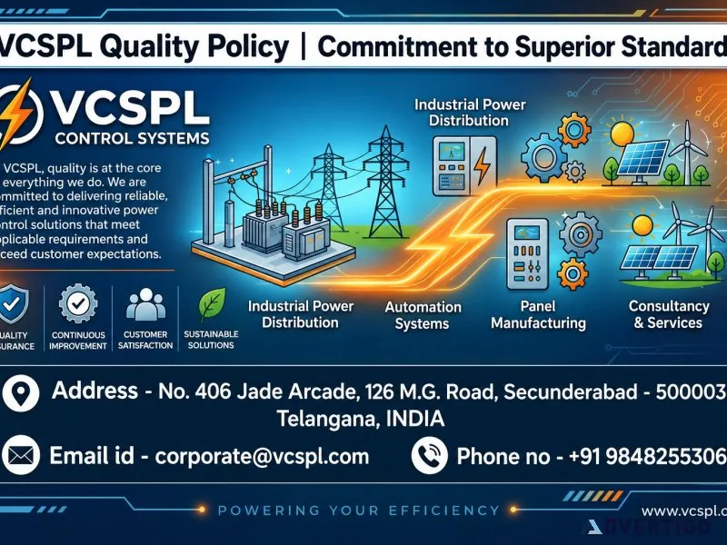 Vidyuth control systems quality policy