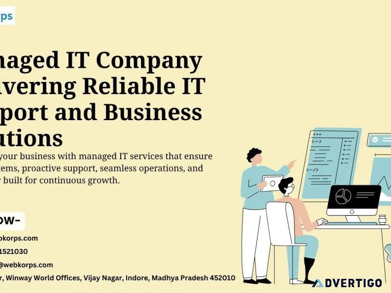 Managed it company delivering reliable it support and business s