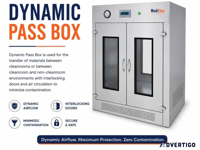 Premium dynamic pass box supplier for cleanrooms