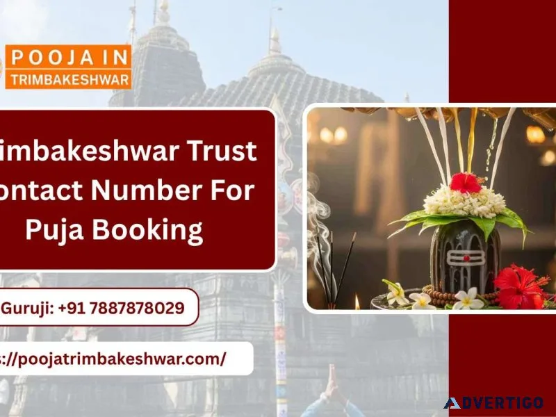 Trimbakeshwar trust contact number for puja booking