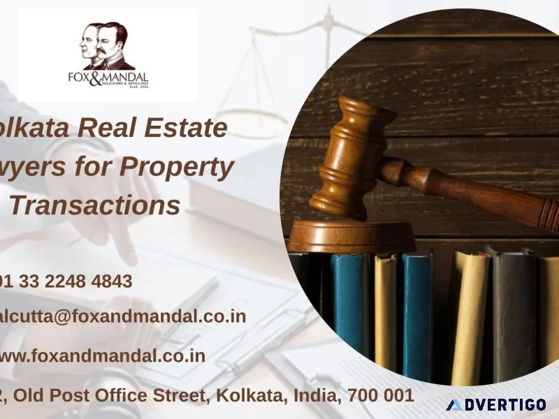 Kolkata real estate lawyers for property transactions