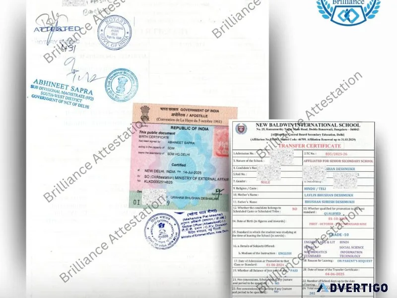Best certificate attestation services in india