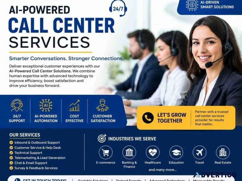 Call center services provider