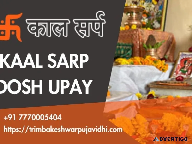 Kaal sarp dosh upay and kaal sarp puja guidance in trimbakeshwar