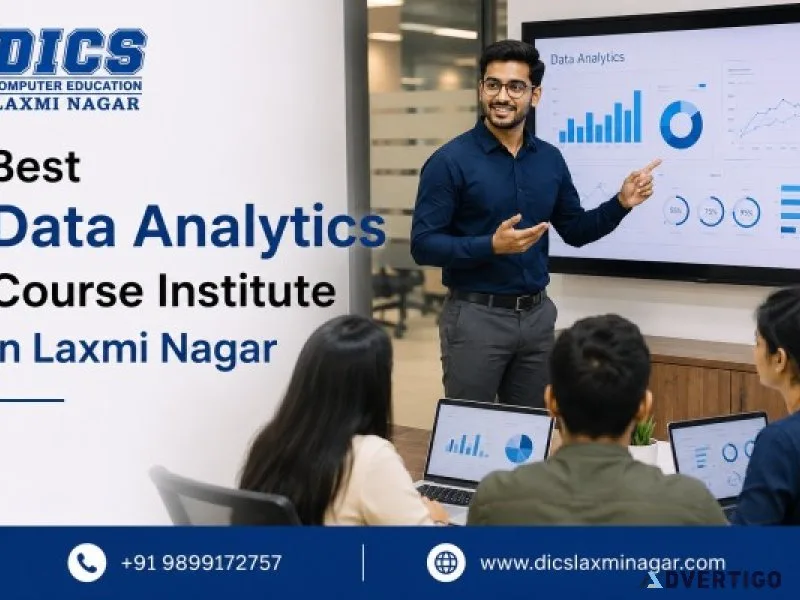 Best data analytics course institute in laxmi nagar dics