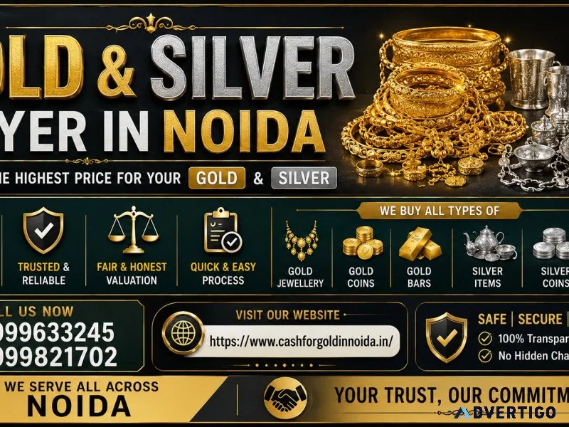 Best old gold buyer noida get instant cash today