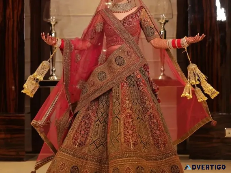 Radha raman fashion buy and rent best lehengas gowns and dres