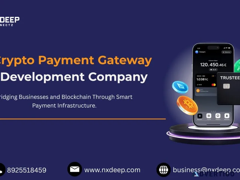 Crypto payment gateway development services for secure digital t