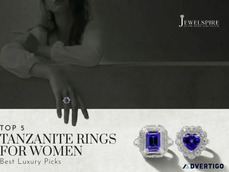 Top 5 tanzanite rings for women best luxury picks
