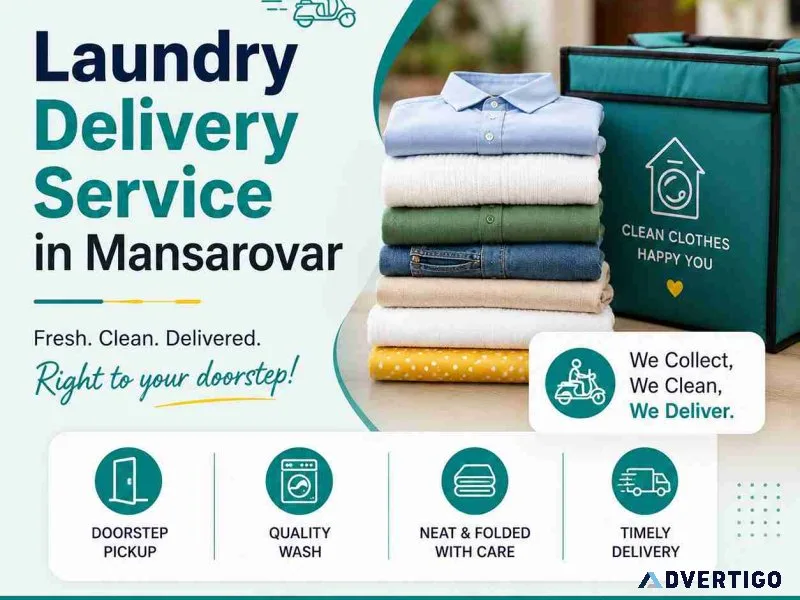 Laundry delivery service in mansarovar