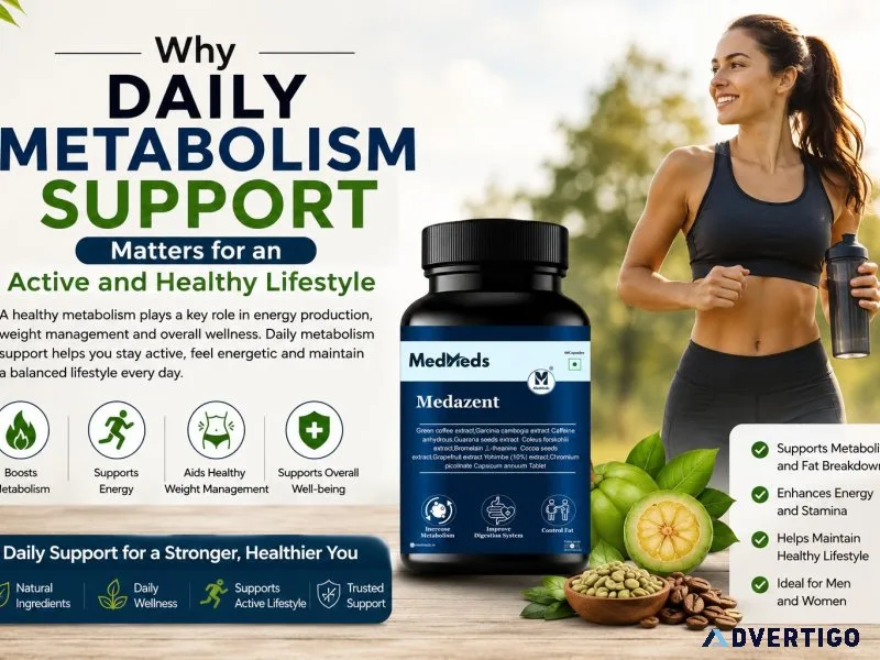 Why daily metabolism support matters for an active and healthy l