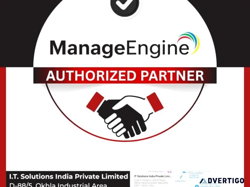 Authorised manageengine reseller in delhi ncr