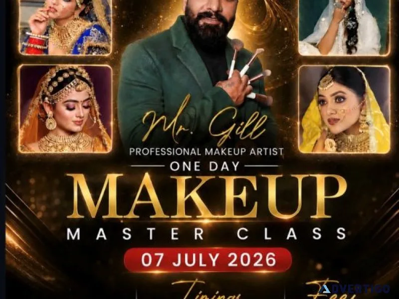 Learn beauty skills at a professional makeup academy in ambala