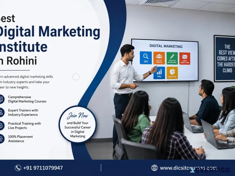 Best digital marketing institute in rohini ai powered marketin