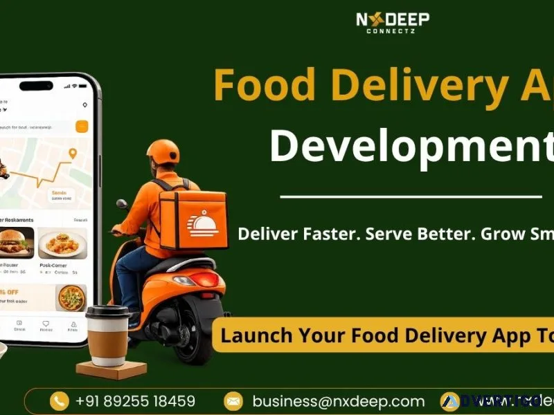 Nxdeep connectz your partner in food delivery app innovation