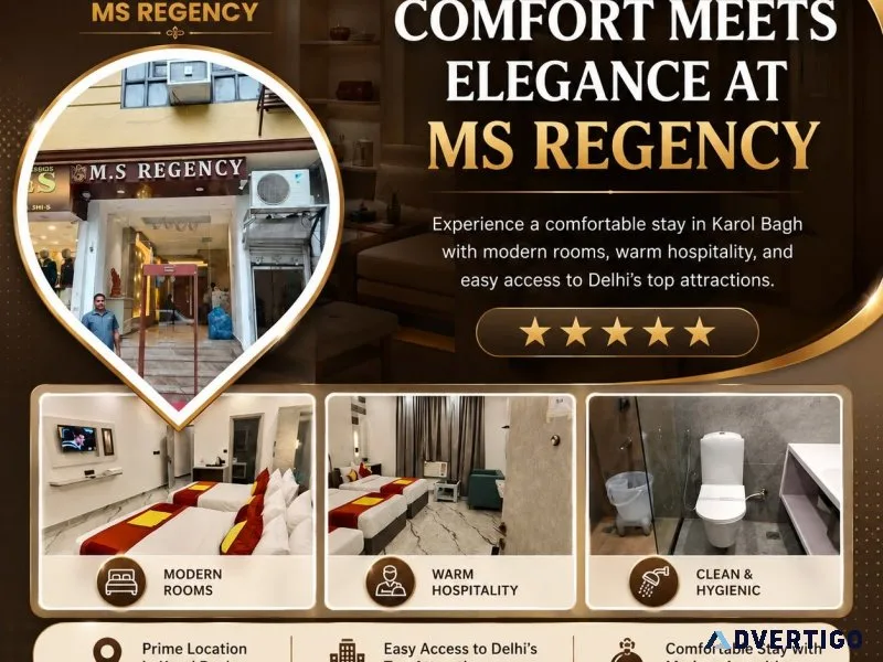 Hotel near karol bagh market stay comfortably