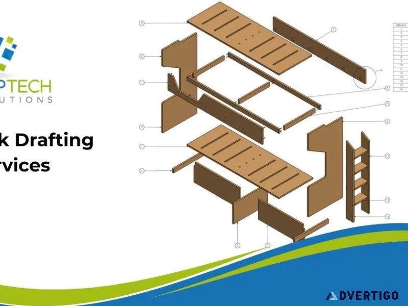 Millwork drafting services architectural shop drawings synno