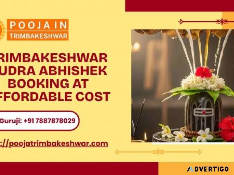 Trimbakeshwar rudra abhishek booking at affordable cost