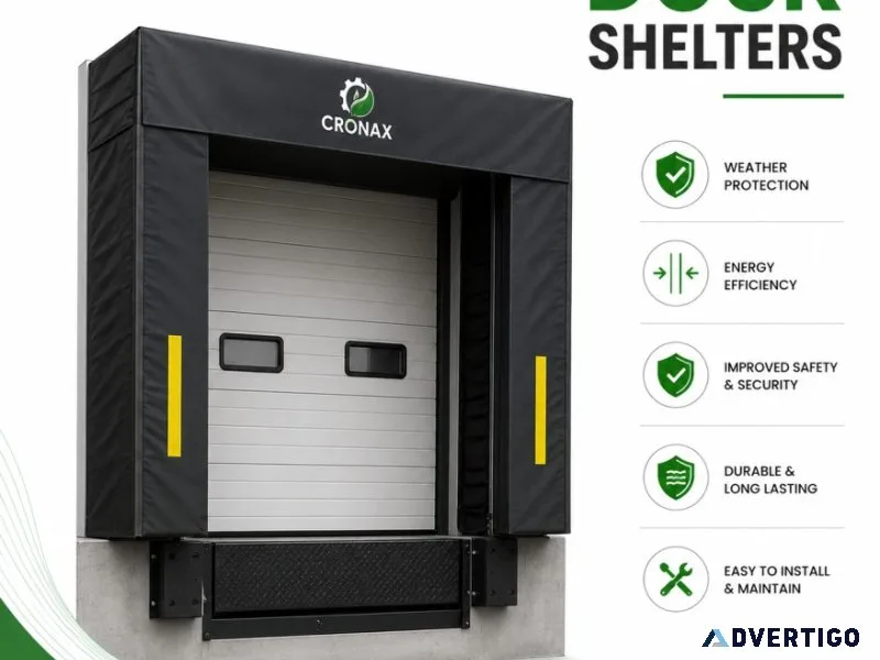 Premium dock shelters by cronax industries