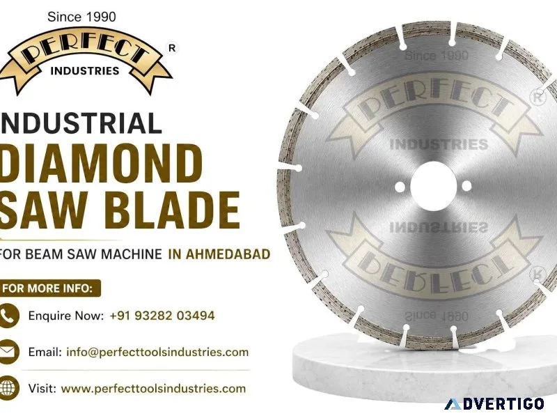 Industrial diamond saw blade for beam saw machine in ahmedabad