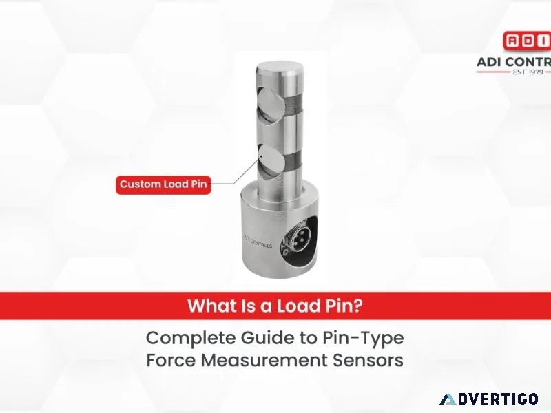 Custom load pin and shear pin load cell solutions for force meas