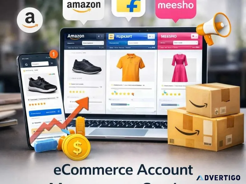 Ecommerce account management services india