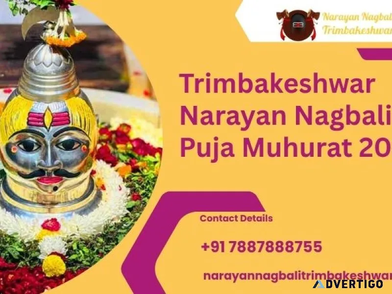 Trimbakeshwar narayan nagbali puja muhurat 2026