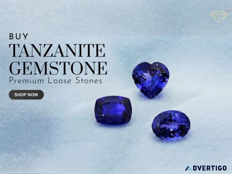 Buy tanzanite gemstone premium loose stones