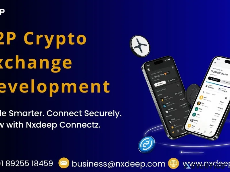 Nxdeep connectz leading p2p crypto exchange development provid