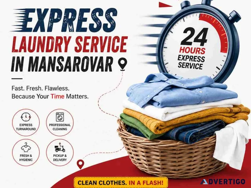 Reliable express laundry service in mansarovar