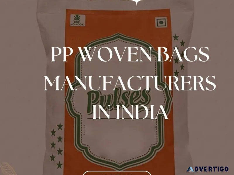 Pp woven bag manufacturers in india