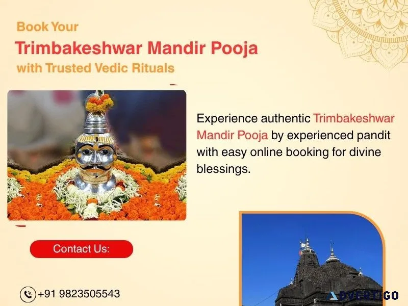 Trimbakeshwar temple pooja online book your sacred ritual with