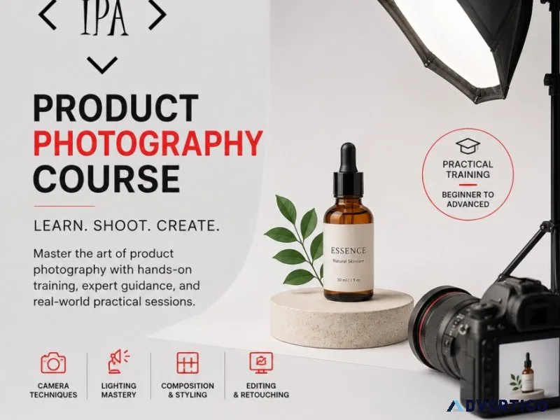 Product photography course in bangalore
