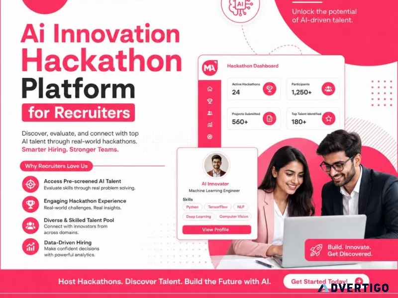 Ai innovation hackathon platform for recruiters myanatomy