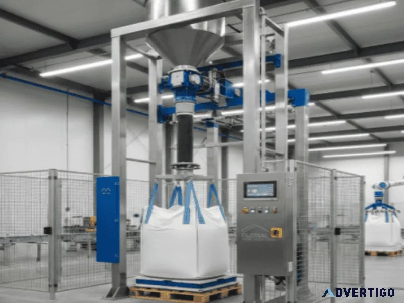 Fully automated jumbo bag filling machine for maximum efficiency