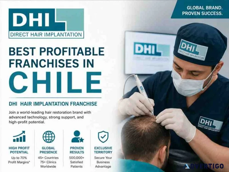 Best profitable franchises in chile dhi hair implantation
